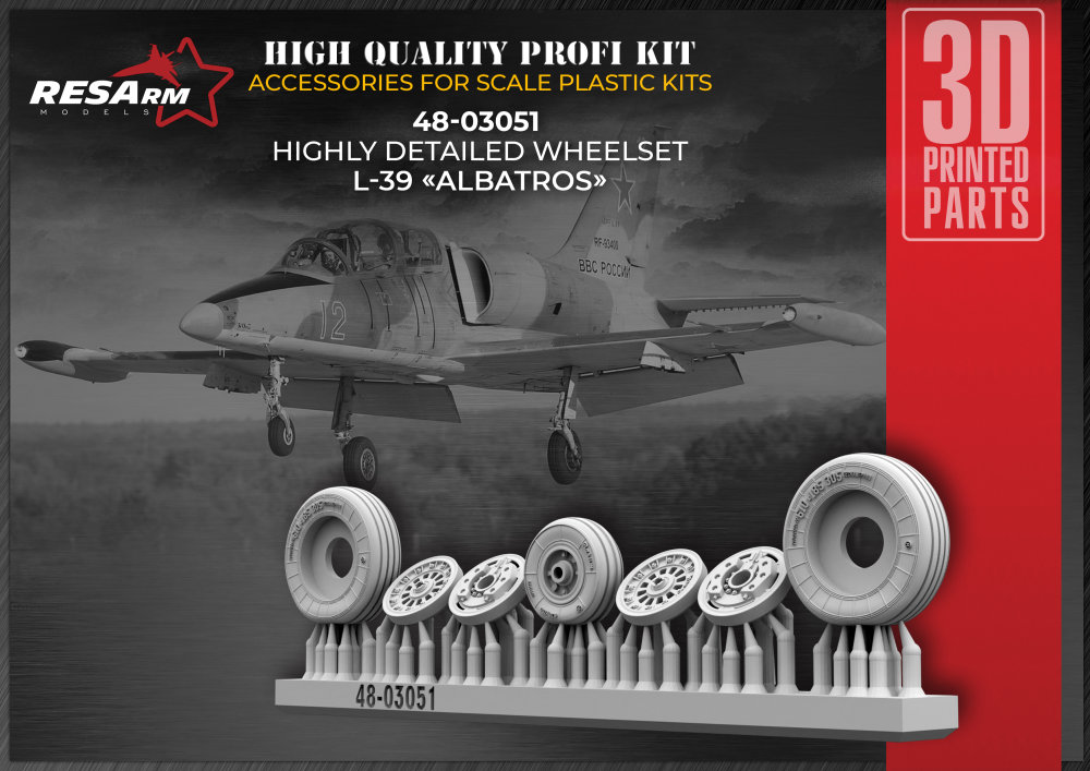 1/48 L-39 ALBATROS wheels set