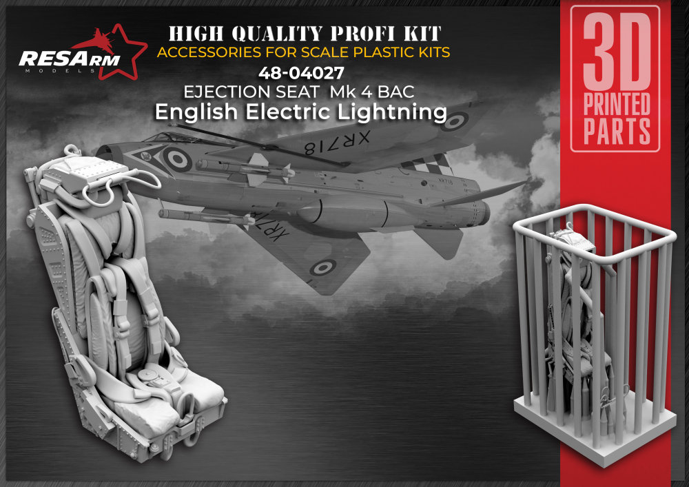 1/48 BAC LIGHTNING II Mk.4 Ejection Seat