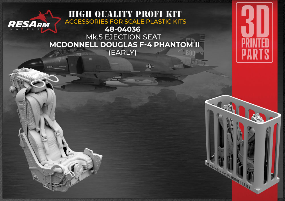 1/48 F-4 Phantom II (early) Mk.5 Ejection Seat