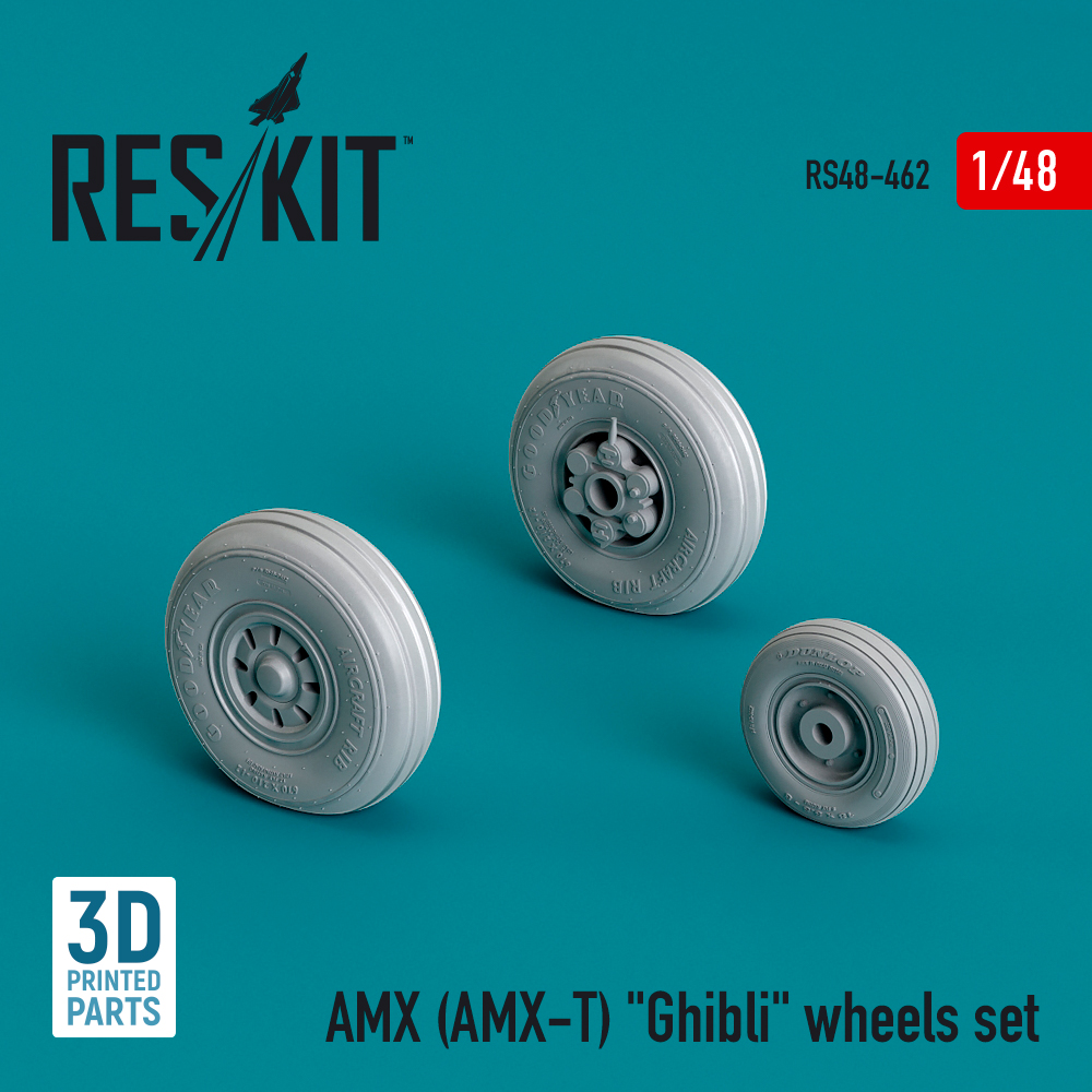 1/48 AMX (AMX-T) 'Ghibli' wheels set