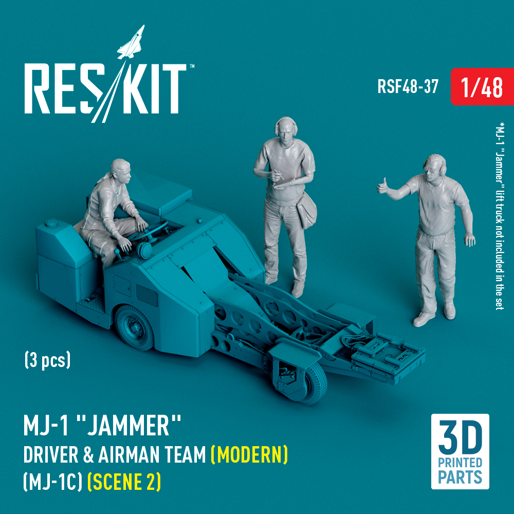 1/48 MJ-1 'Jammer' Driver&airman team - scene 2