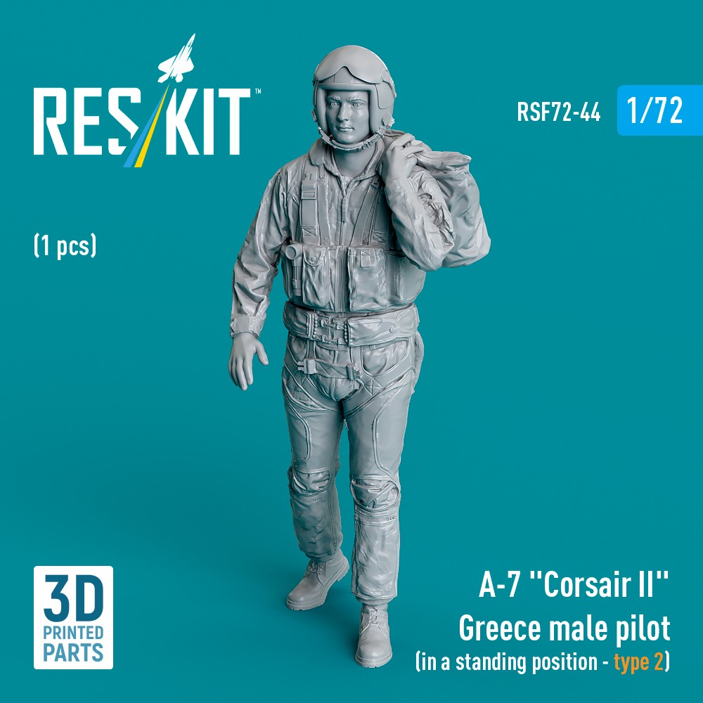 1/72 A-7 'Corsair II' Greece male pilot standing 2