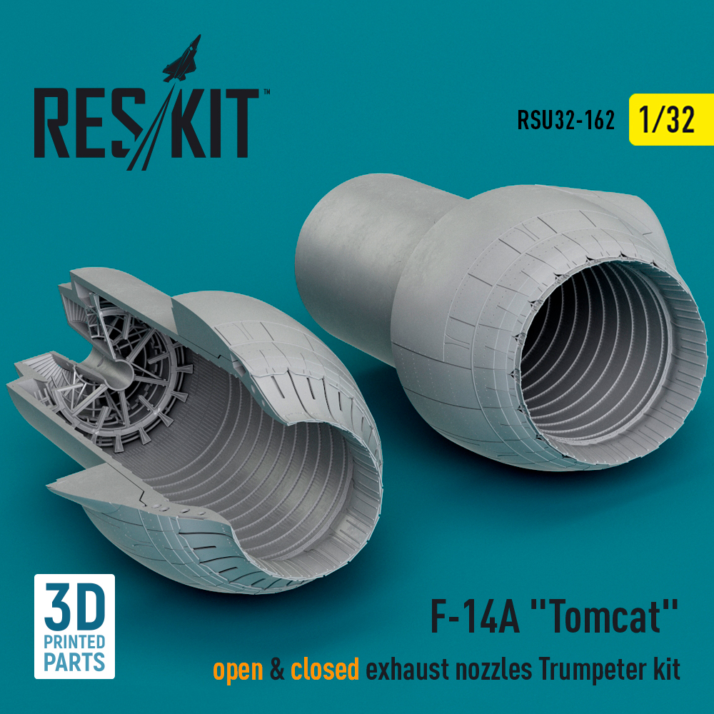 1/32 F-14A 'Tomcat' open&closed exh.nozzles (TRUM)