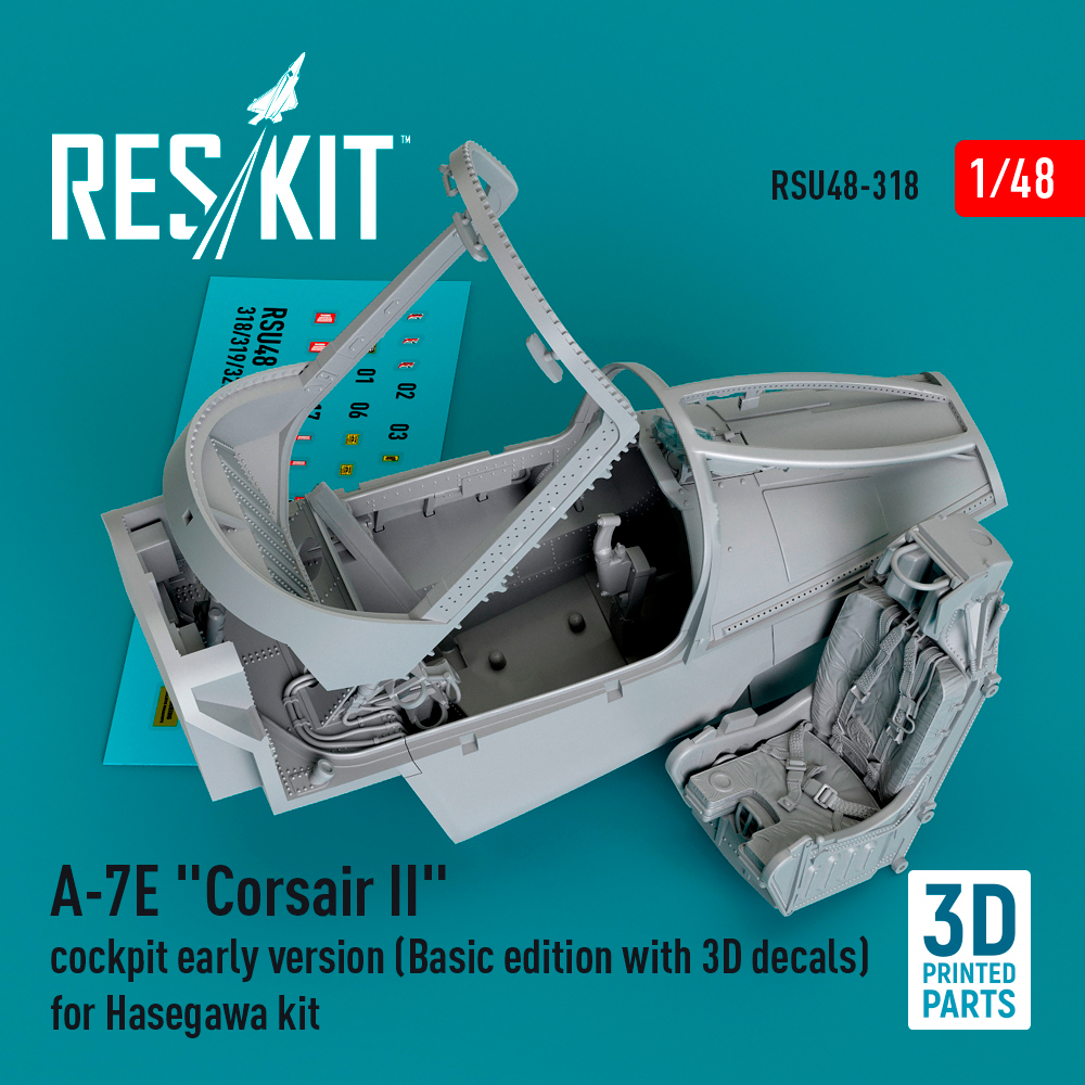 1/48 A-7E 'Corsair II' cockpit early version (HAS)