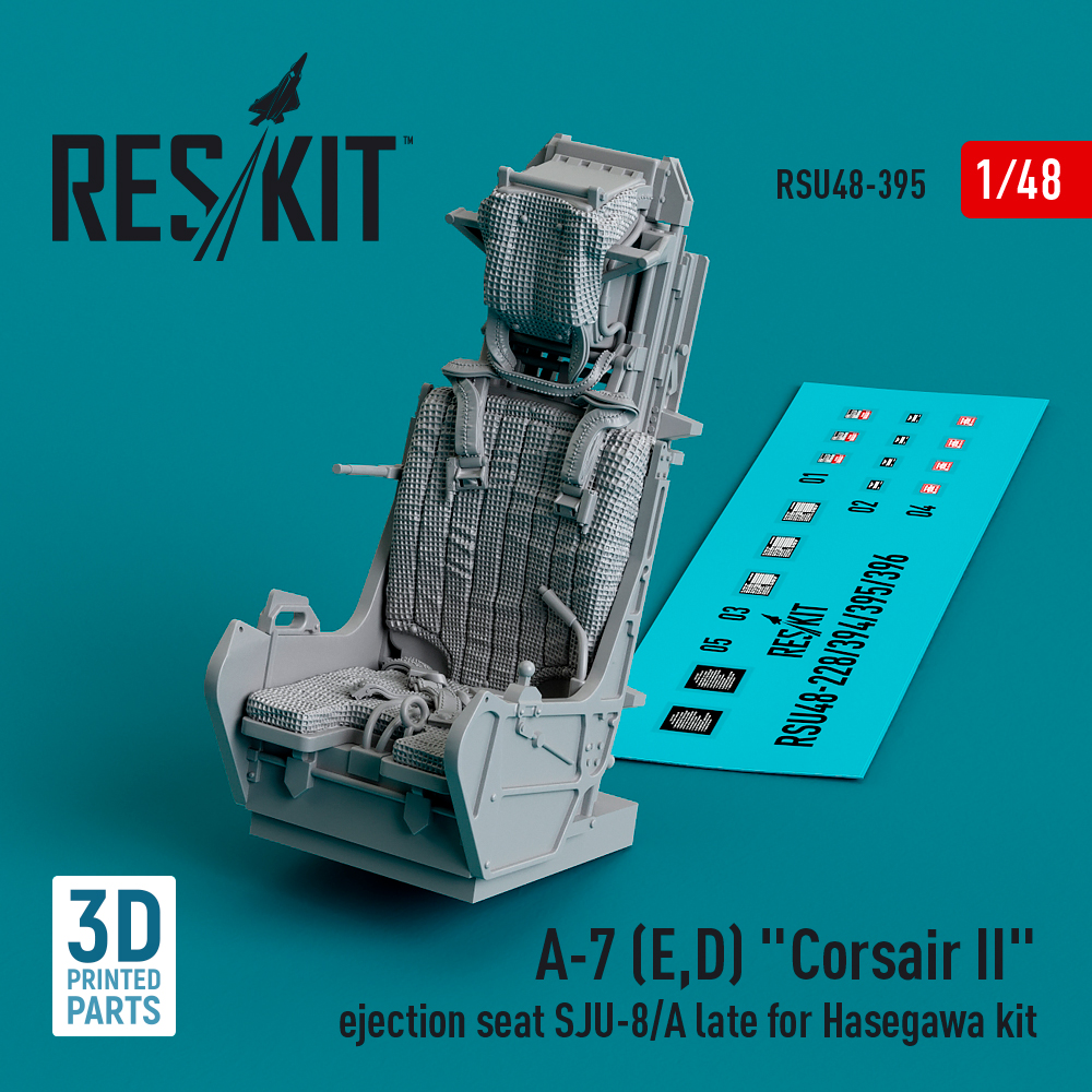 1/48 A-7 E, D Corsair II eject. seat SJU-8/A late