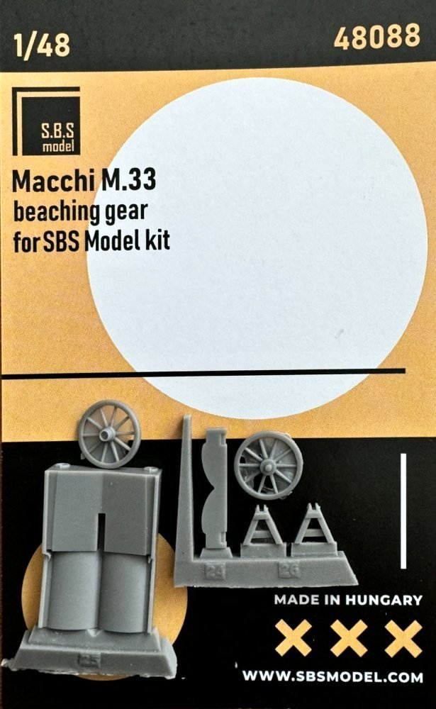 1/48 Macchi M.33 Beaching gear (SBS)